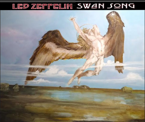 Led Zeppelin CD Cover Painting